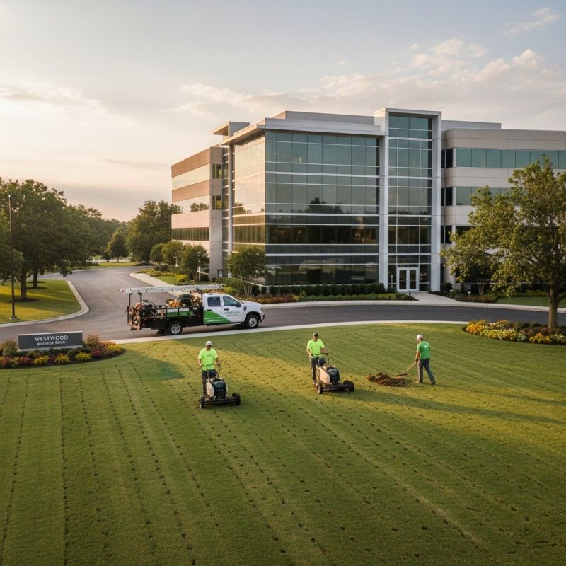 Residential Lawn Aeration Service